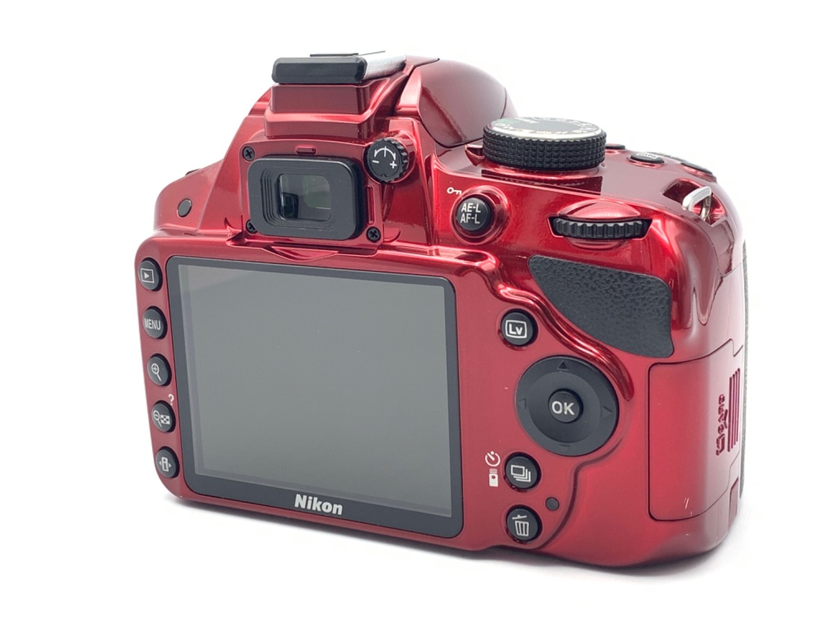 D3200 ボディ レッド【2420万画素】