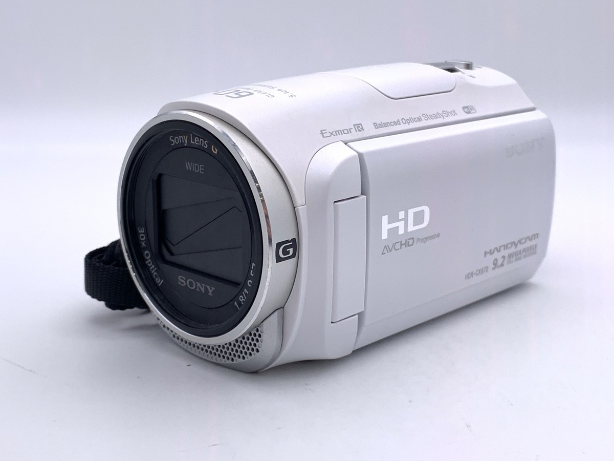 中古】ソニー デジタルHDビデオカメラレコーダー HDR-CX670 WC