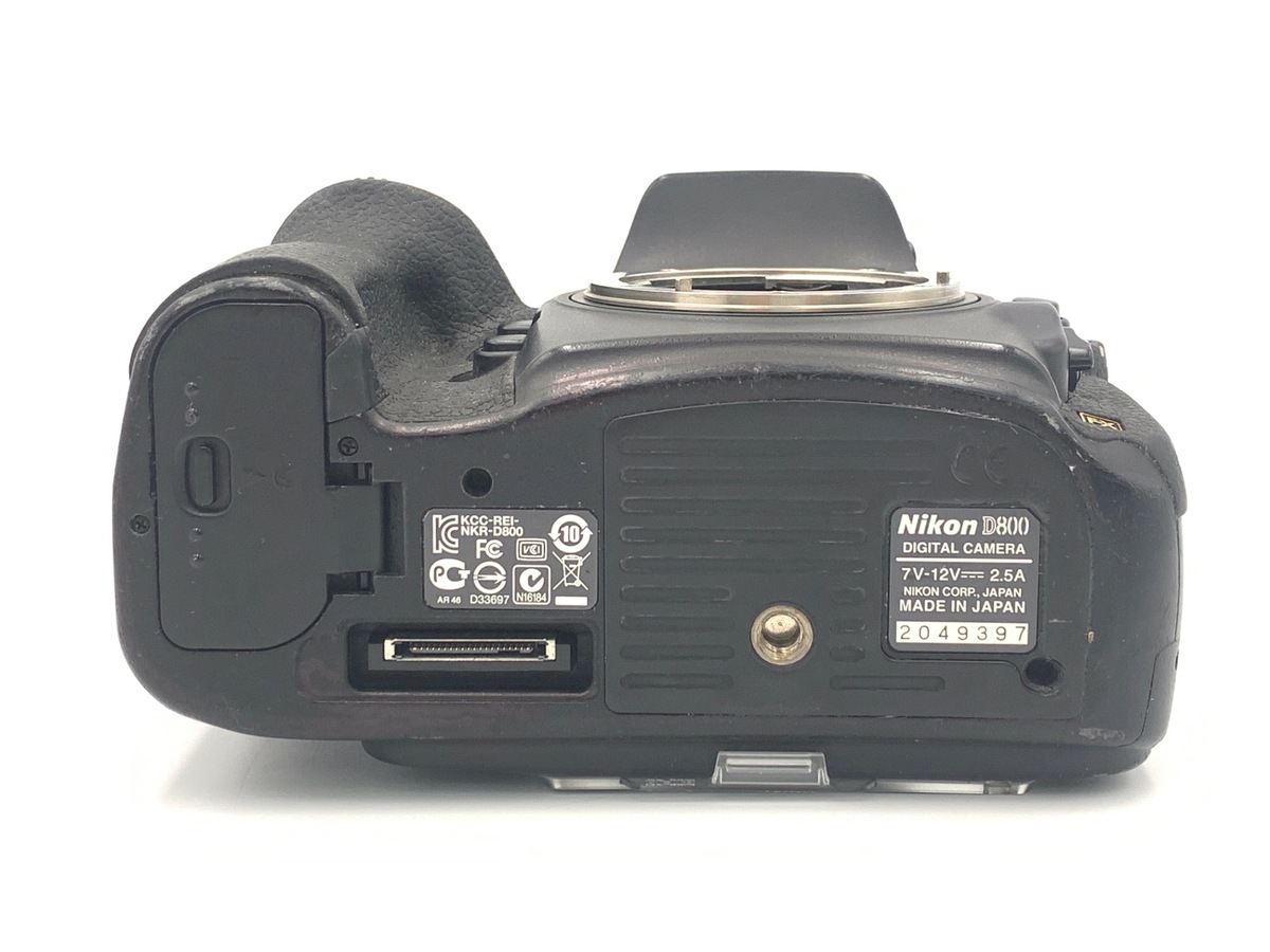 中古】ニコン D800 ボディ｜｜カメラのキタムラネットショップ