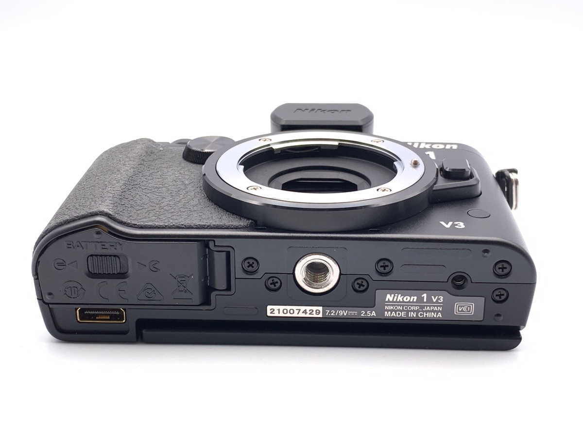 中古：AB(良品)】ニコン Nikon1 V3 ボディ ブラック | 2442380027372
