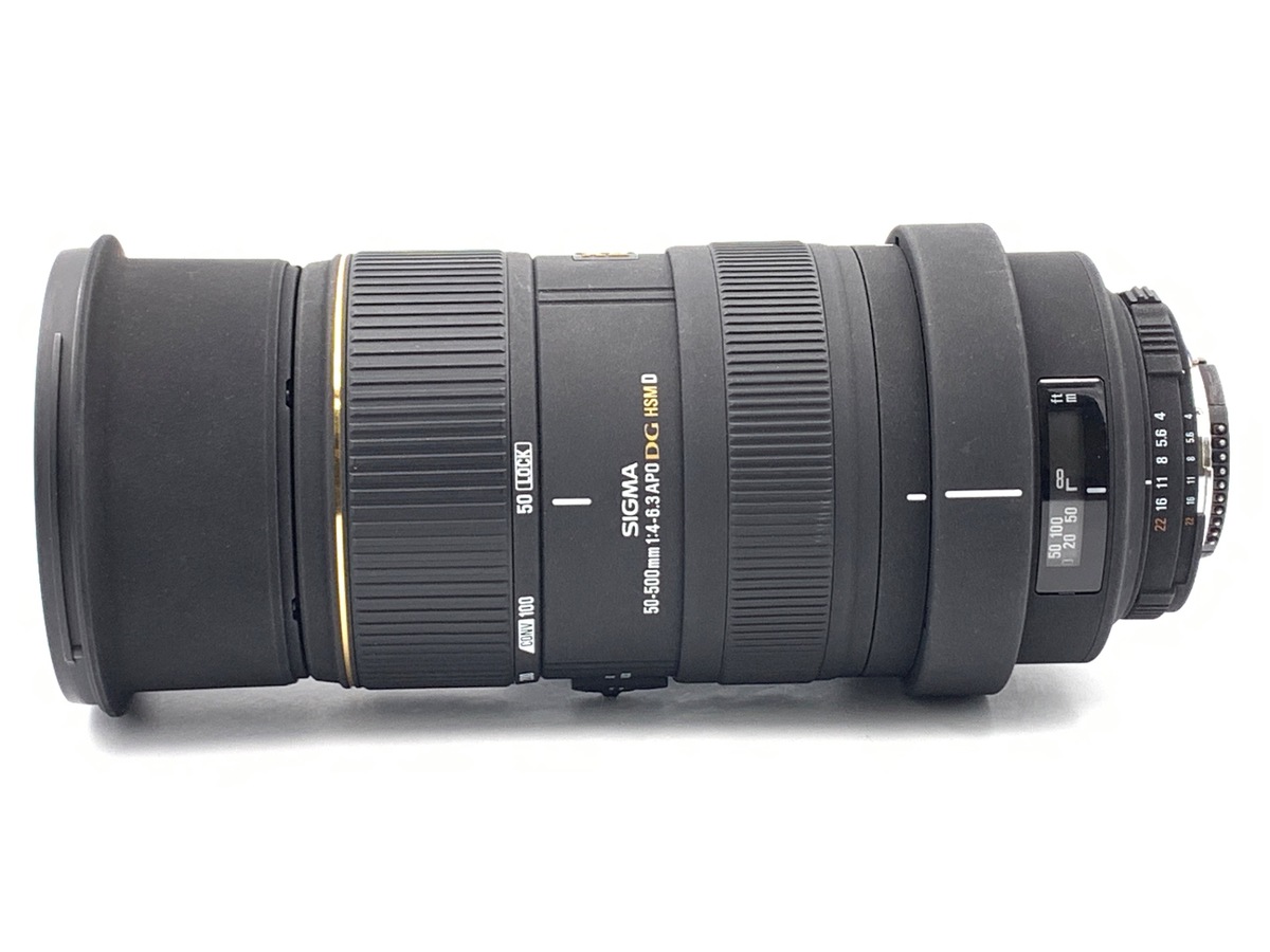 中古：B(並品)】シグマ APO 50-500mm F4-6.3 EX DG HSM ニコン用