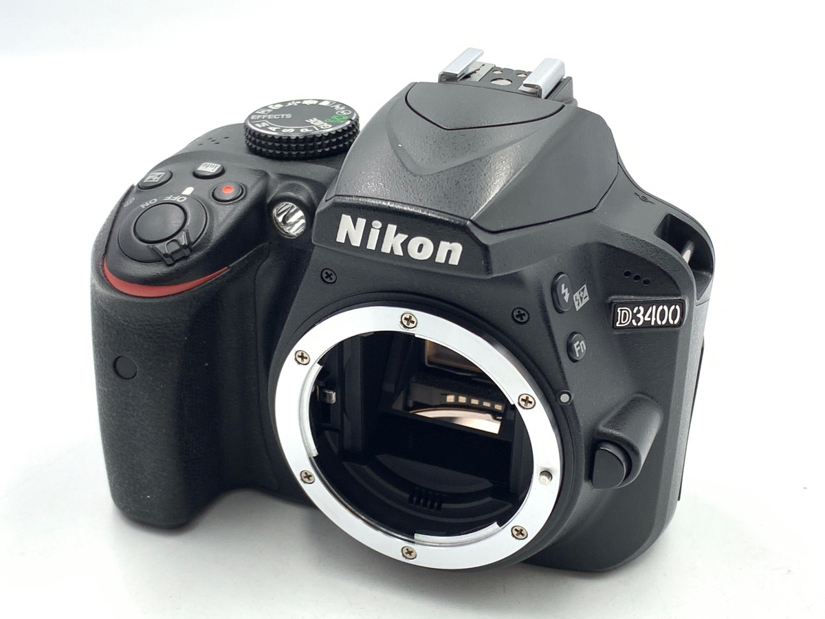 中古：B(並品)】ニコン D3400 ボディ ブラック | 2442380029888
