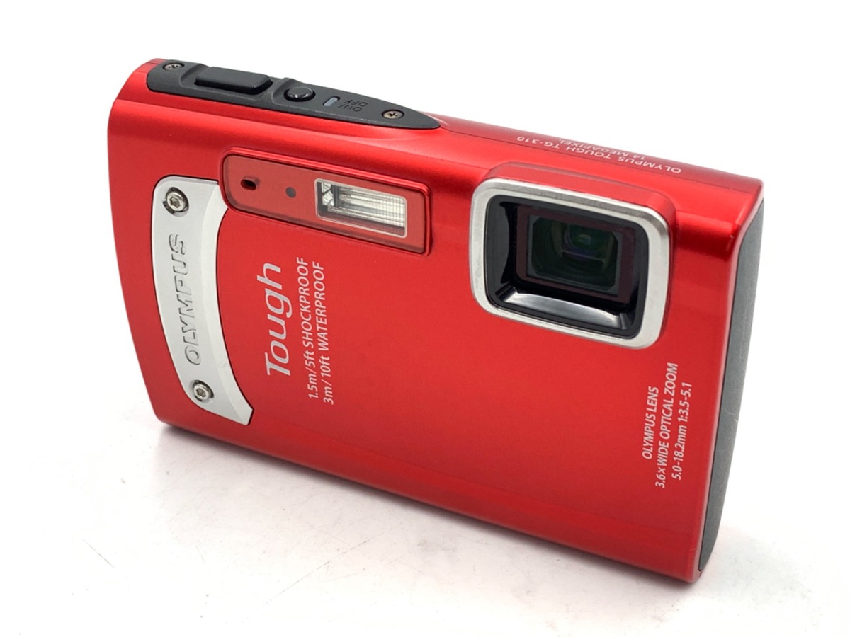 【美品・動作確認済】OLYMPUS Tough TG-310 コンデジ　レッド 中古】オリンパス Tough TG-310 レッド｜｜カメラのキタムラネットショップ