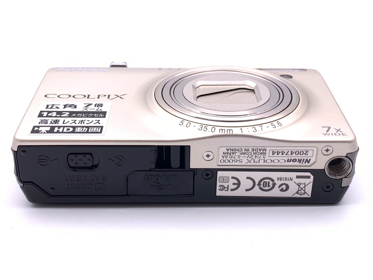 ニコン COOLPIX S6000 シャンパンシルバー