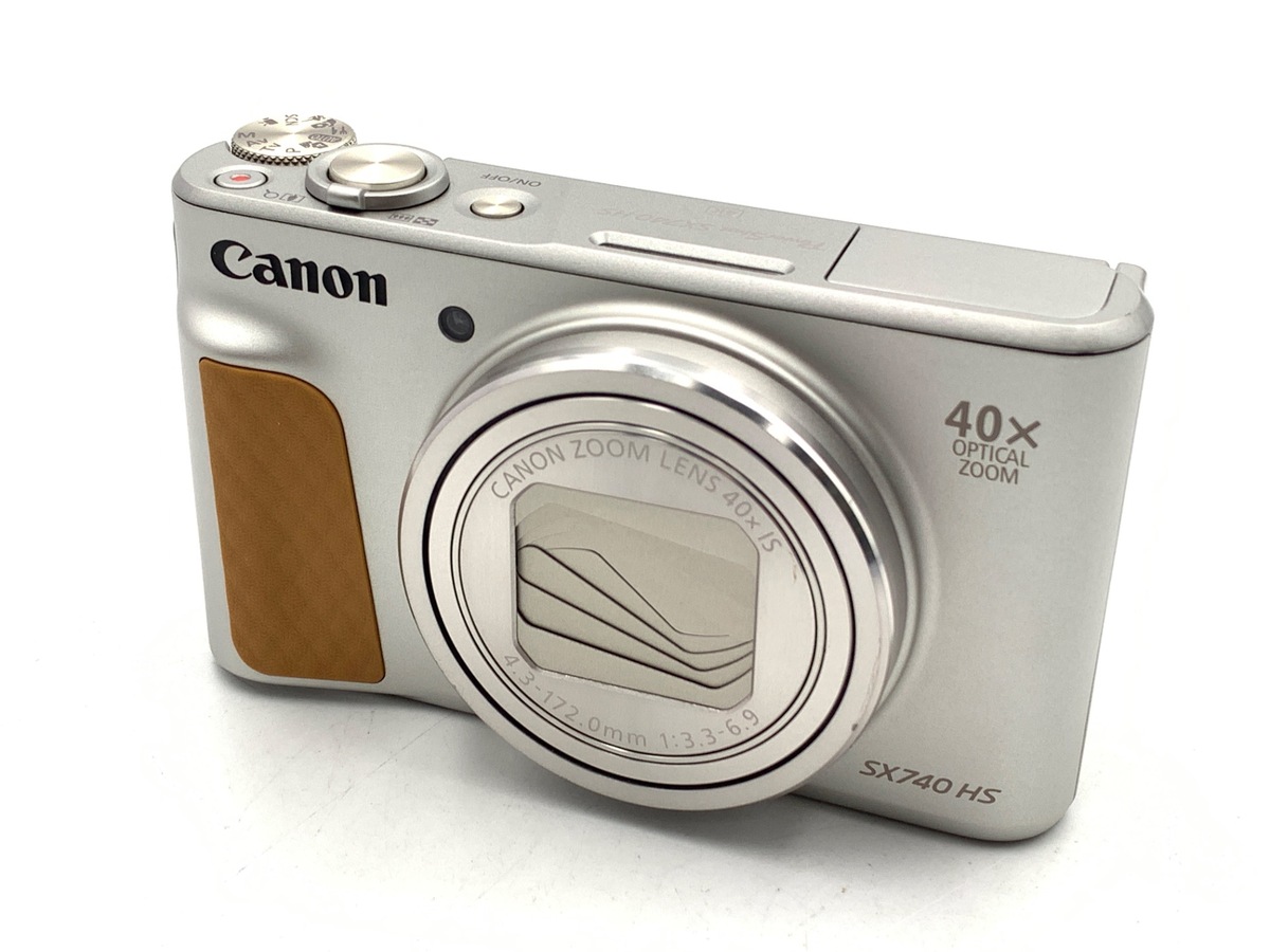 中古：A(美品)】キヤノン PowerShot SX740 HS シルバー | 2484330008215