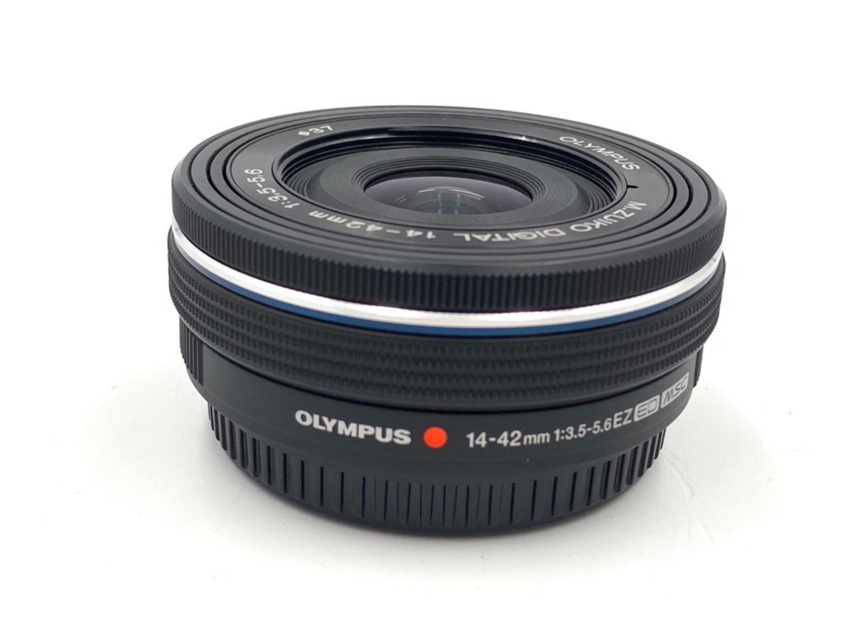 【美品】OLYMPUS M.ZUIKO DIGITAL 14-42mm ブラック M.ZUIKO DIGITAL ED 14-42mm F3.5-5.6 EZ [ブラック] 中古価格