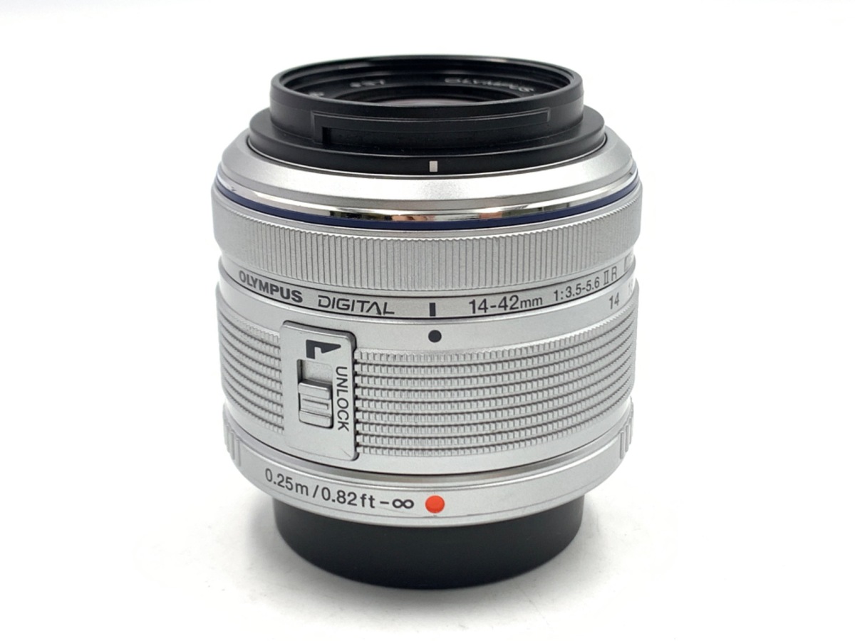 OLYMPUS M.ZUIKO DIGITAL 14-42mm Ⅱ R　シルバー M.ZUIKO DIGITAL 14-42mm F3.5-5.6 II R [シルバー] 中古価格