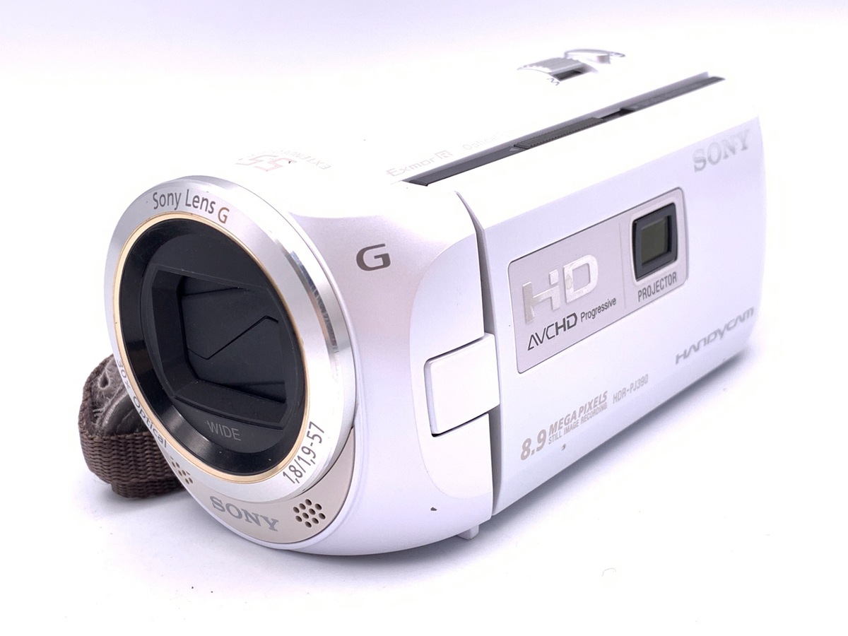 中古】ソニー HDR-PJ390 プレミアムホワイト｜｜カメラの