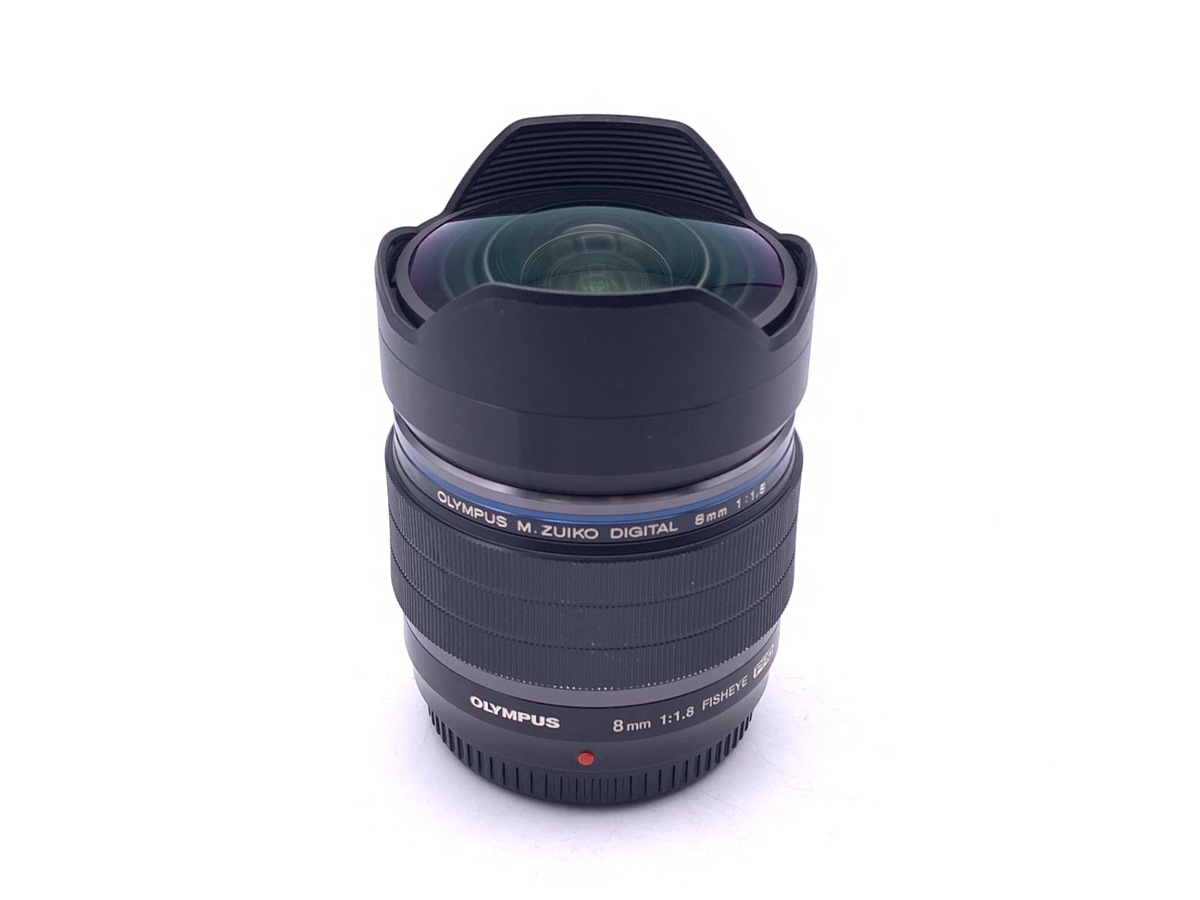 中古】オリンパス M.ZUIKO DIGITAL ED 8mm F1.8 Fisheye PRO ブラック