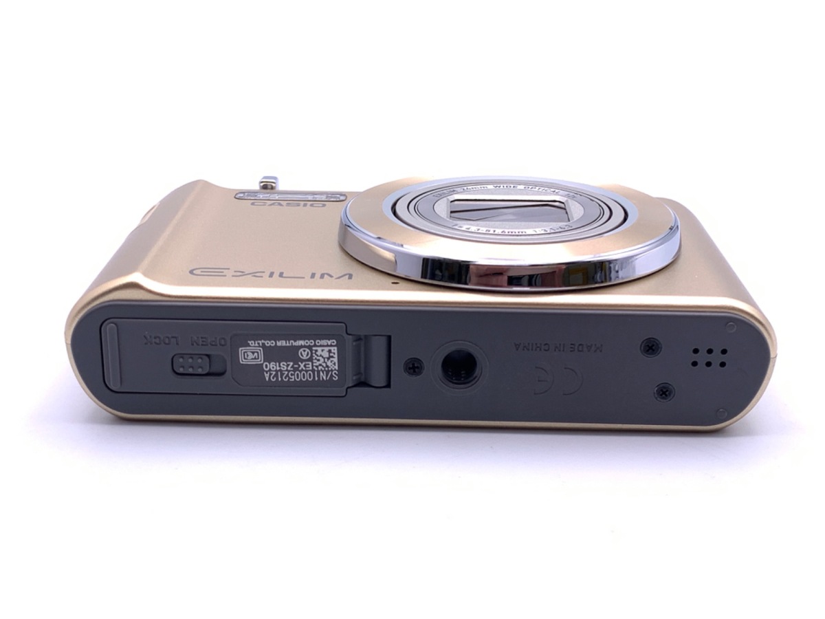 【美品】CASIO EXILIM EX-ZS190 ゴールド 箱付き　完全作動品 CASIO EXILIM EXーZS190 ゴールド デジカメ・動作確認済 - メルカリ