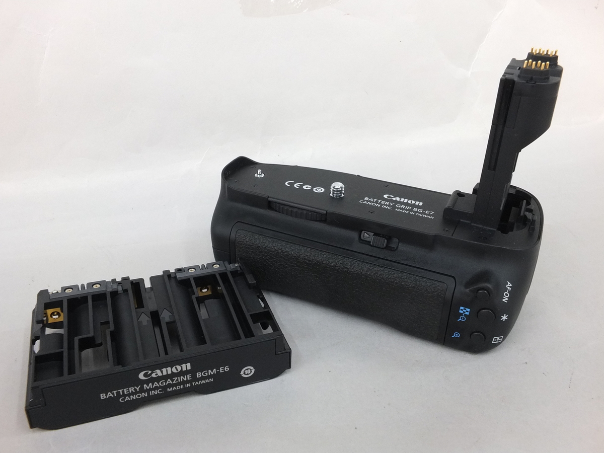 中古：AB(良品)】キヤノン バッテリーグリップ BG-E7 | 2442390048251