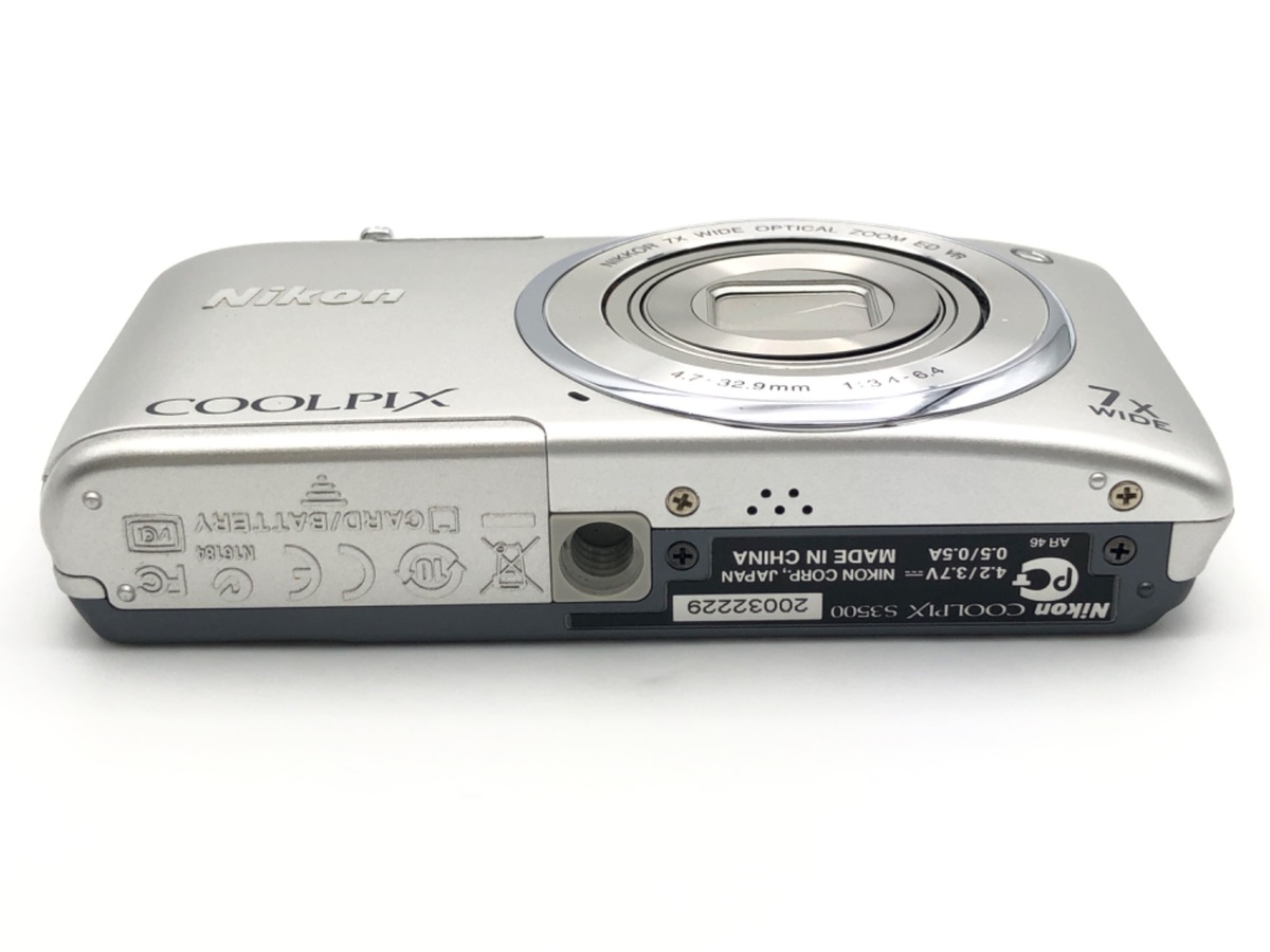 ニコン COOLPIX S3500 SL クリスタルシルバー