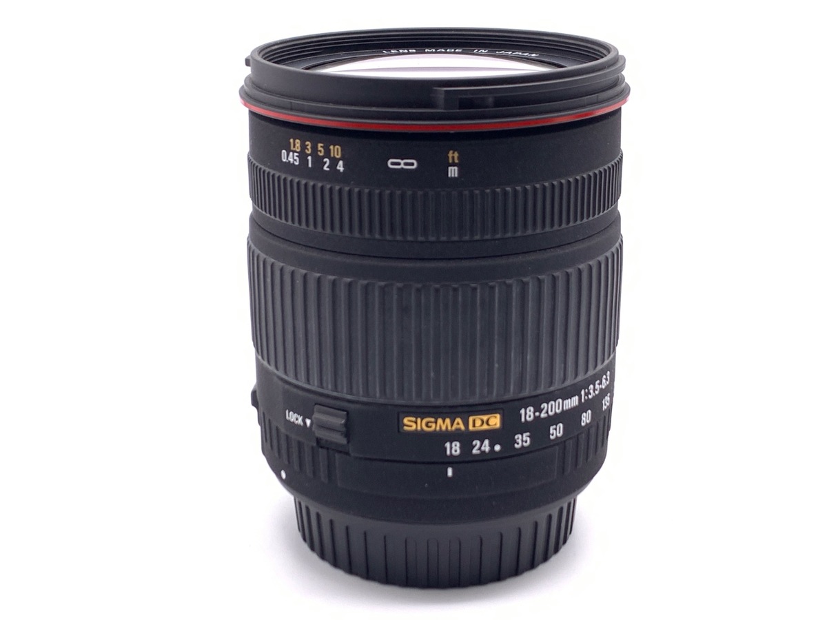 中古：B(並品)】シグマ 18-200mm F3.5-6.3 DC キヤノン用 | 2447560075495