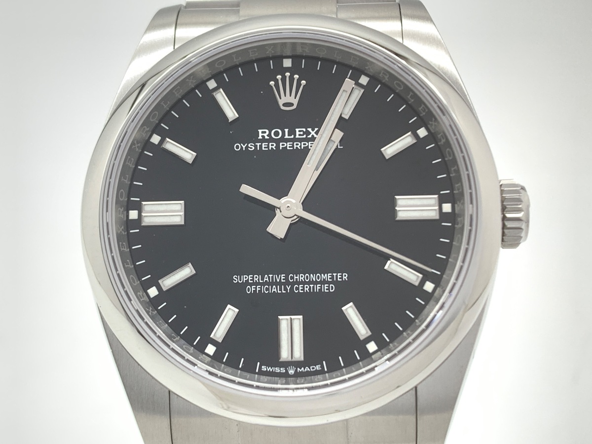 ロレックス(ROLEX) オイスターパーペチュアル 36 ブラック 126000 ステンレス オイスターブレス