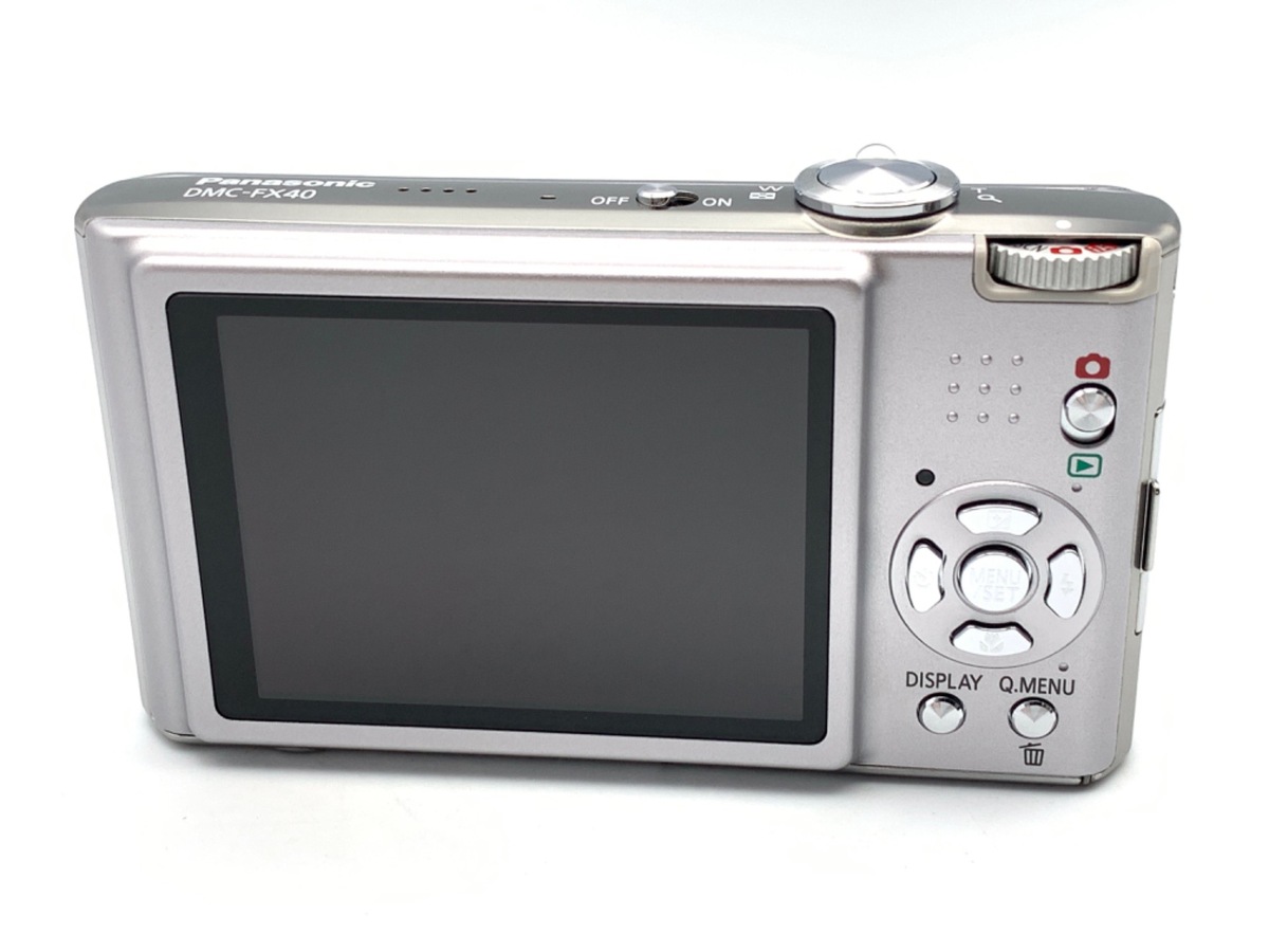 【値下済】Panasonic LUMIX FX40 シルバー 美品】Panasonic LUMIX DMC-FX40 シルバー 箱 #C8