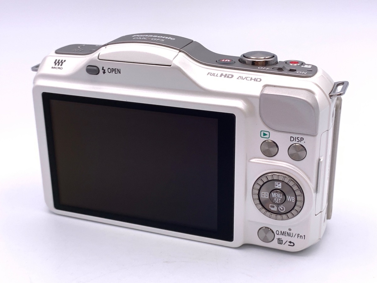 中古：B(並品)】パナソニック LUMIX DMC-GF5-W ボディ シェルホワイト