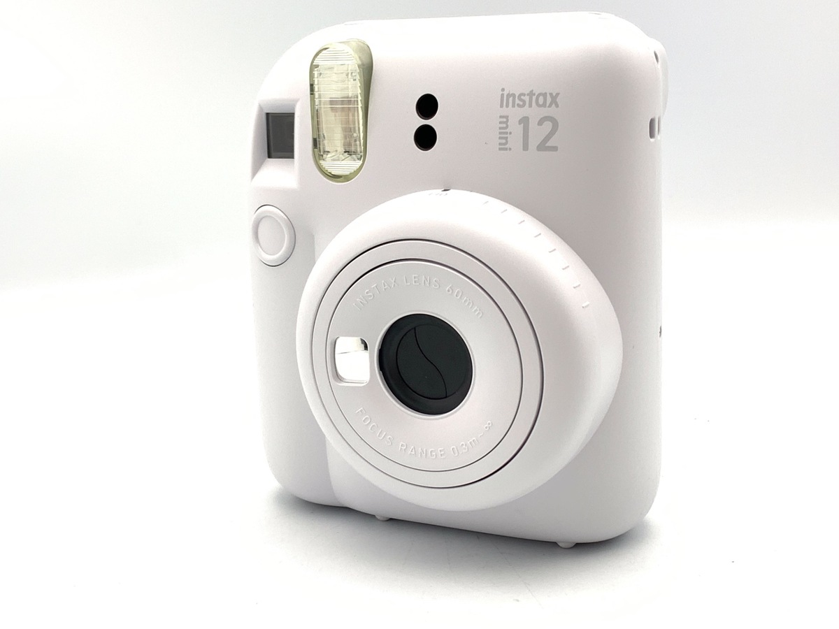 instax mini 12 チェキ クレイホワイト