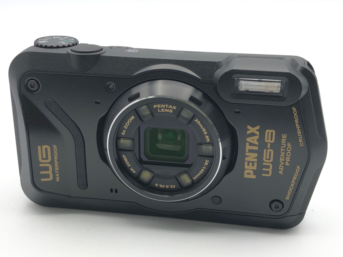 中古：A(美品)】ペンタックス WG-8 ブラック | 2442400029096