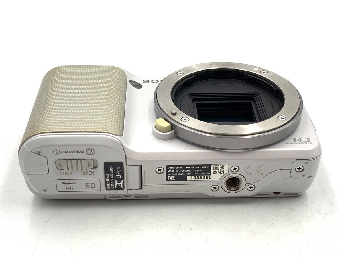 中古】ソニー α NEX-3 ボディ ホワイト｜｜カメラのキタムラネットショップ
