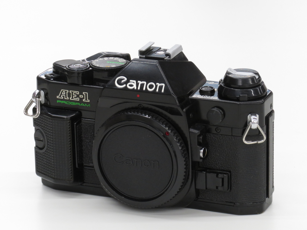 【希少ブラック/整備済】Canon AE-1 ボディ キタムラ保護シール付 2222240070836-01.jpg