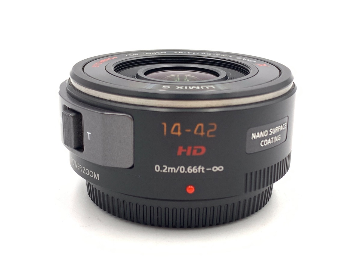 中古】パナソニック LUMIX G X VARIO PZ 14-42mm/F3.5-5.6 POWER