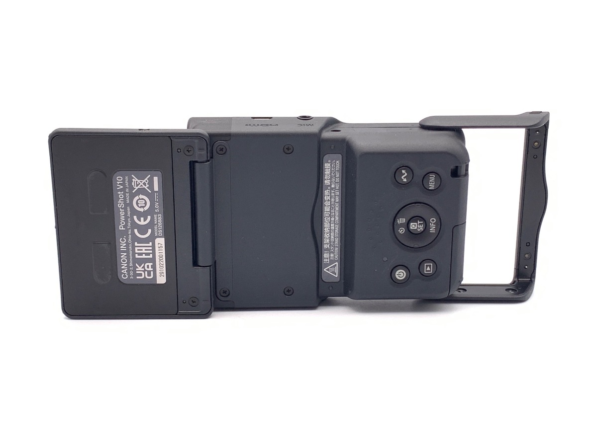中古】キヤノン PowerShot V10 ブラック｜｜カメラのキタムラネット