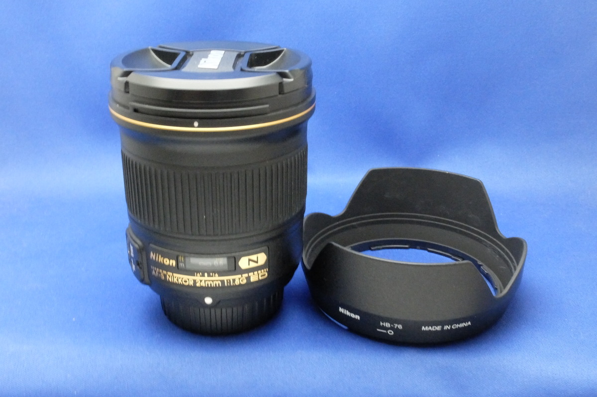 中古：AB(良品) ニコン AF-S NIKKOR 24mm f/1.8G ED 中古：AB(良品)】ニコン AF-S NIKKOR 24mm f/1.8G ED