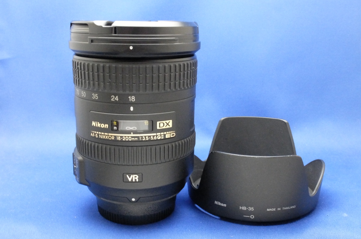 中古：AB(良品)】ニコン AF-S DX NIKKOR 18-200mm f/3.5-5.6G ED VR II 