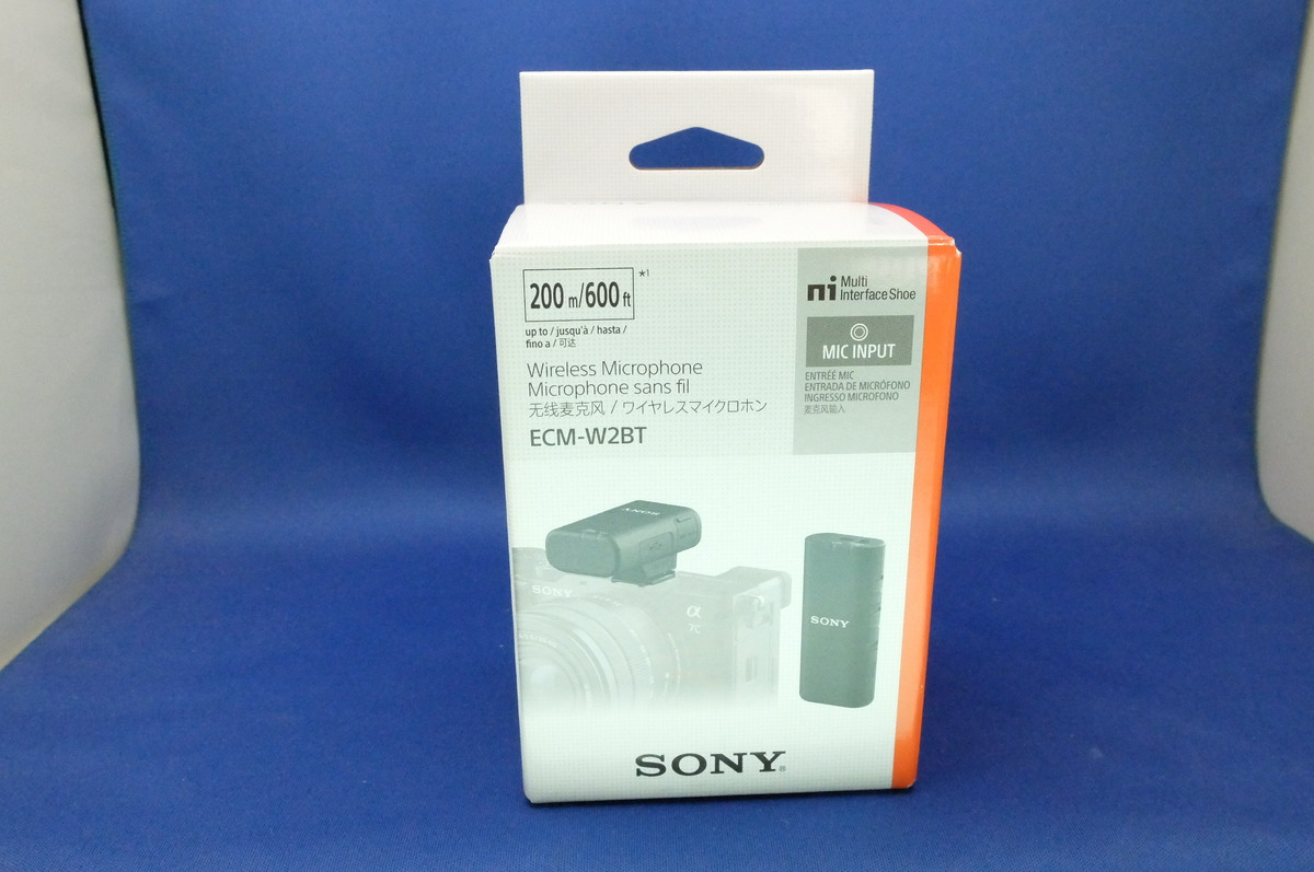中古：A(美品)】ソニー ワイヤレスマイクロホン ECM-W2BT | 2442470031609