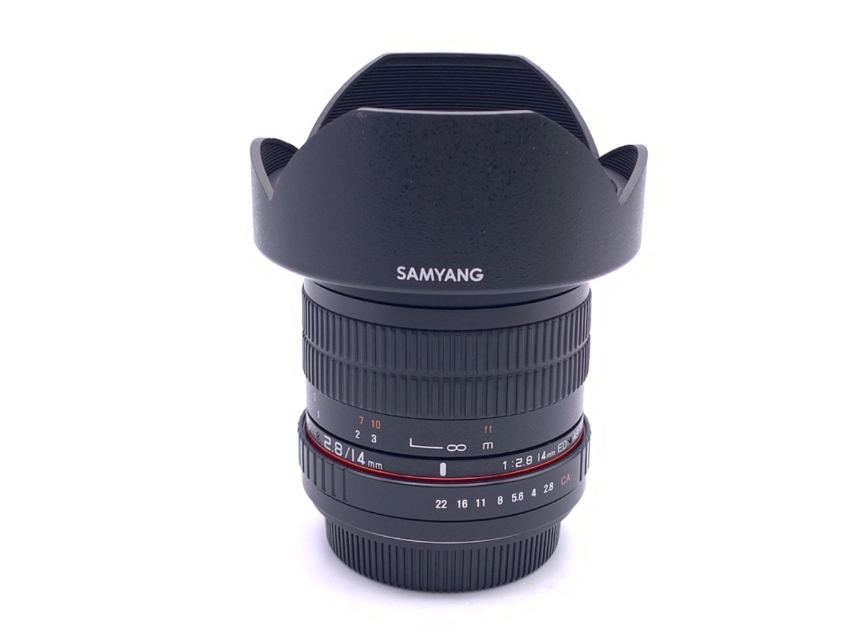 中古：AB(良品)】サムヤン 14mm F2.8 ED AS IF UMC キヤノンEF