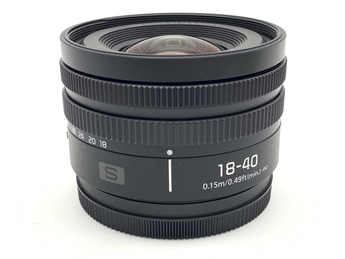 中古：AB(良品)】パナソニック LUMIX S 18-40mm F4.5-6.3 [S-R1840