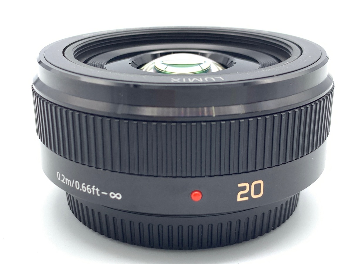 中古】パナソニック LUMIX G 20mm F1.7 II ASPH. [H-H020A] ブラック