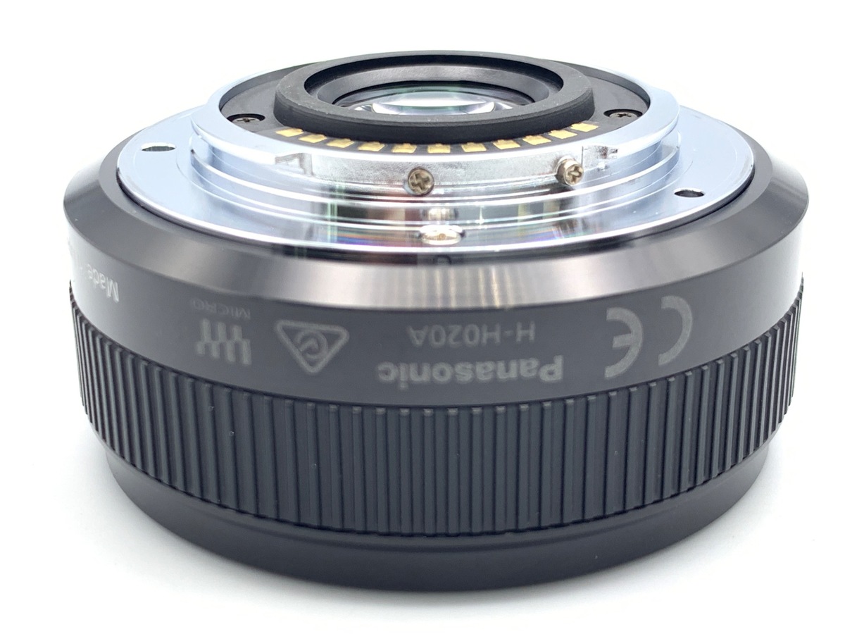 中古】パナソニック LUMIX G 20mm F1.7 II ASPH. [H-H020A] ブラック