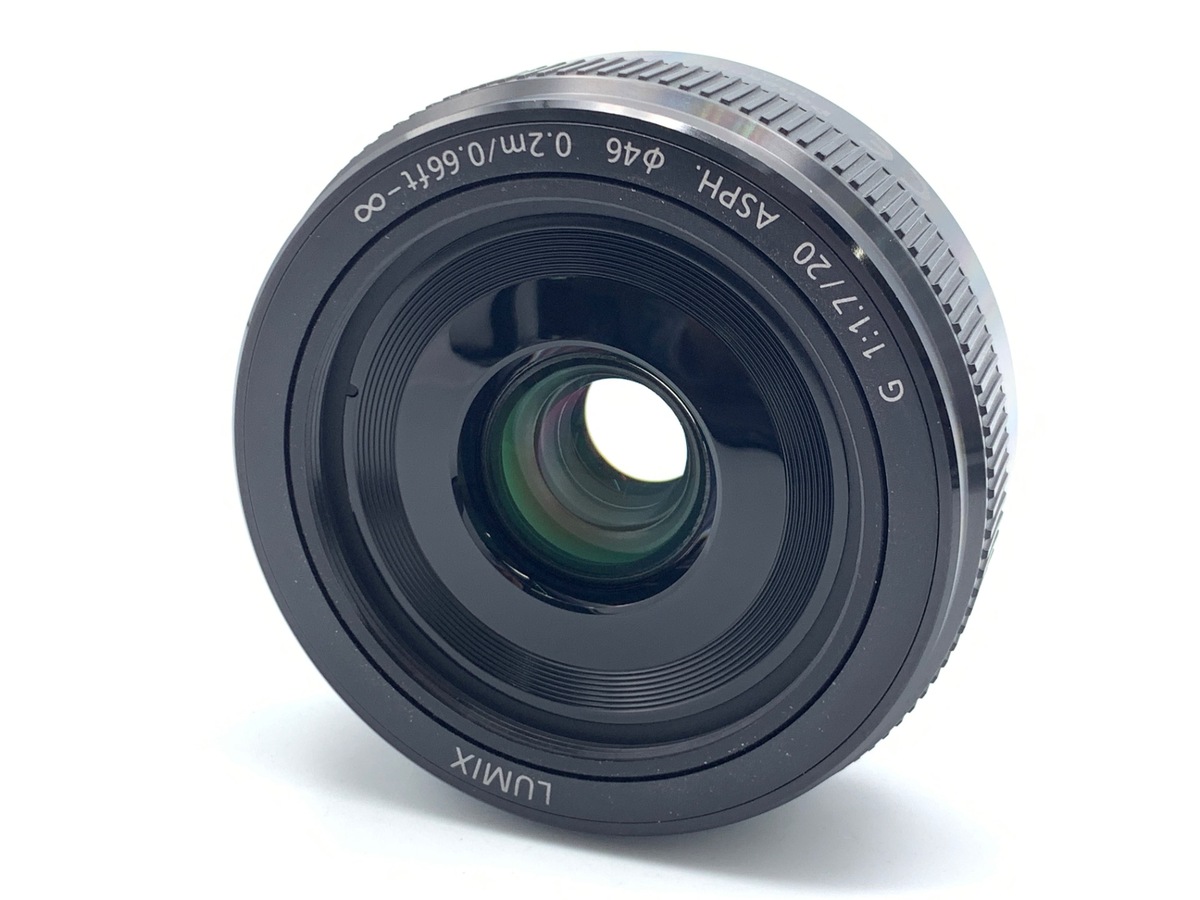 LUMIX G 20mm F1.7 ASPH. 中古 中古】パナソニック LUMIX G 20mm F1.7 II ASPH. [H-H020A] ブラック
