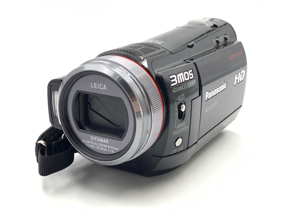 中古】パナソニック HDC-SD100-K SDデジタルハイビジョンビデオカメラ