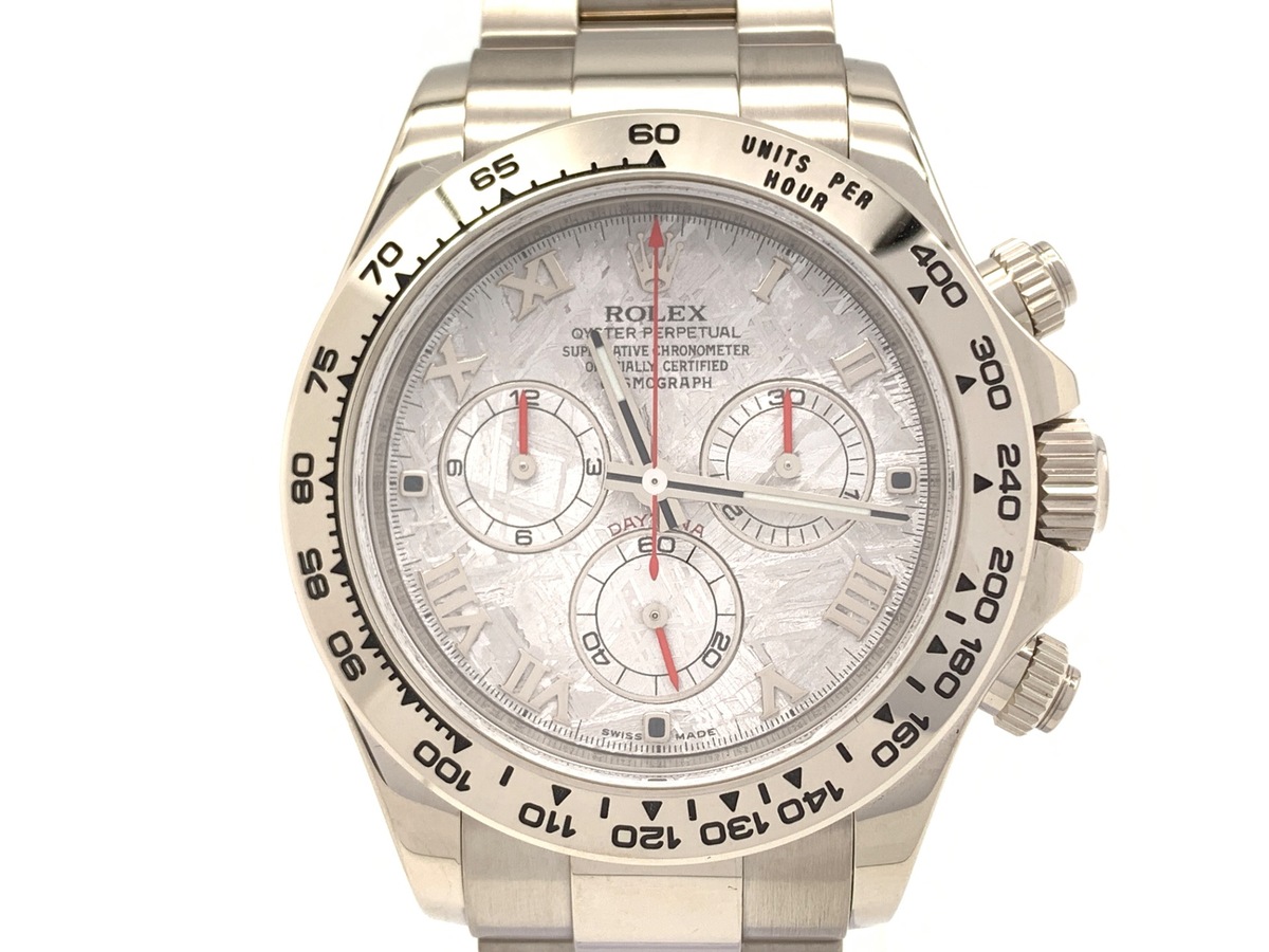 ロレックス(ROLEX) デイトナ メテオライト [シルバー系] 116509 ホワイトゴールド