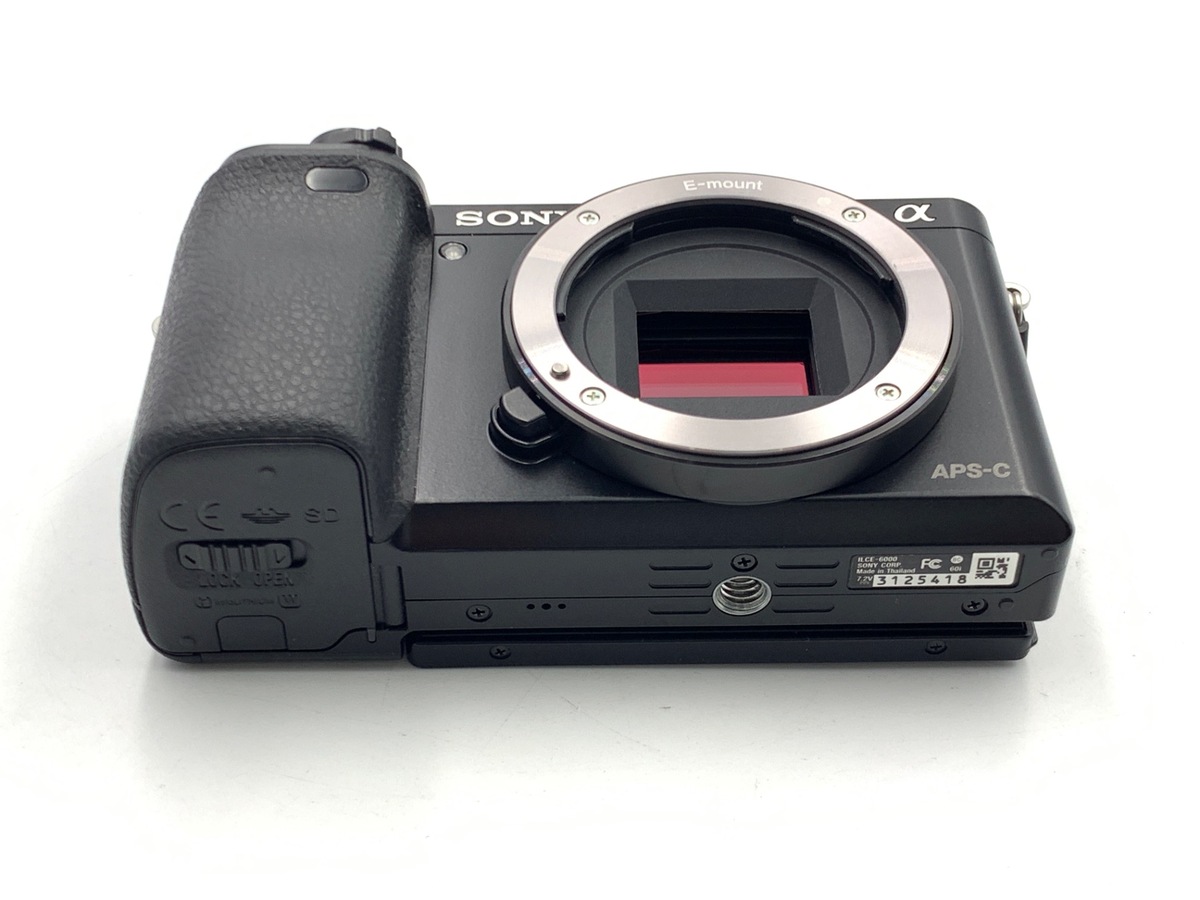 中古：B(並品)】ソニー α6000 ボディ ブラック [ILCE-6000 B