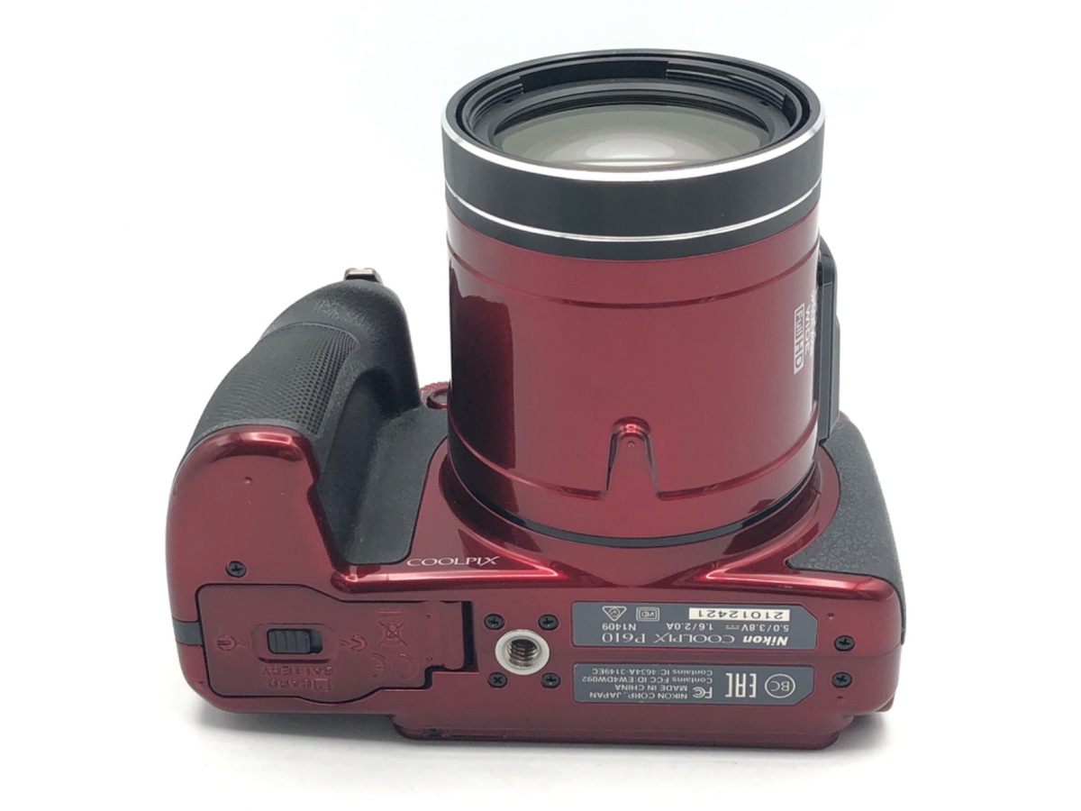 中古：B(並品)】ニコン COOLPIX P610 RD レッド | 2442500023376
