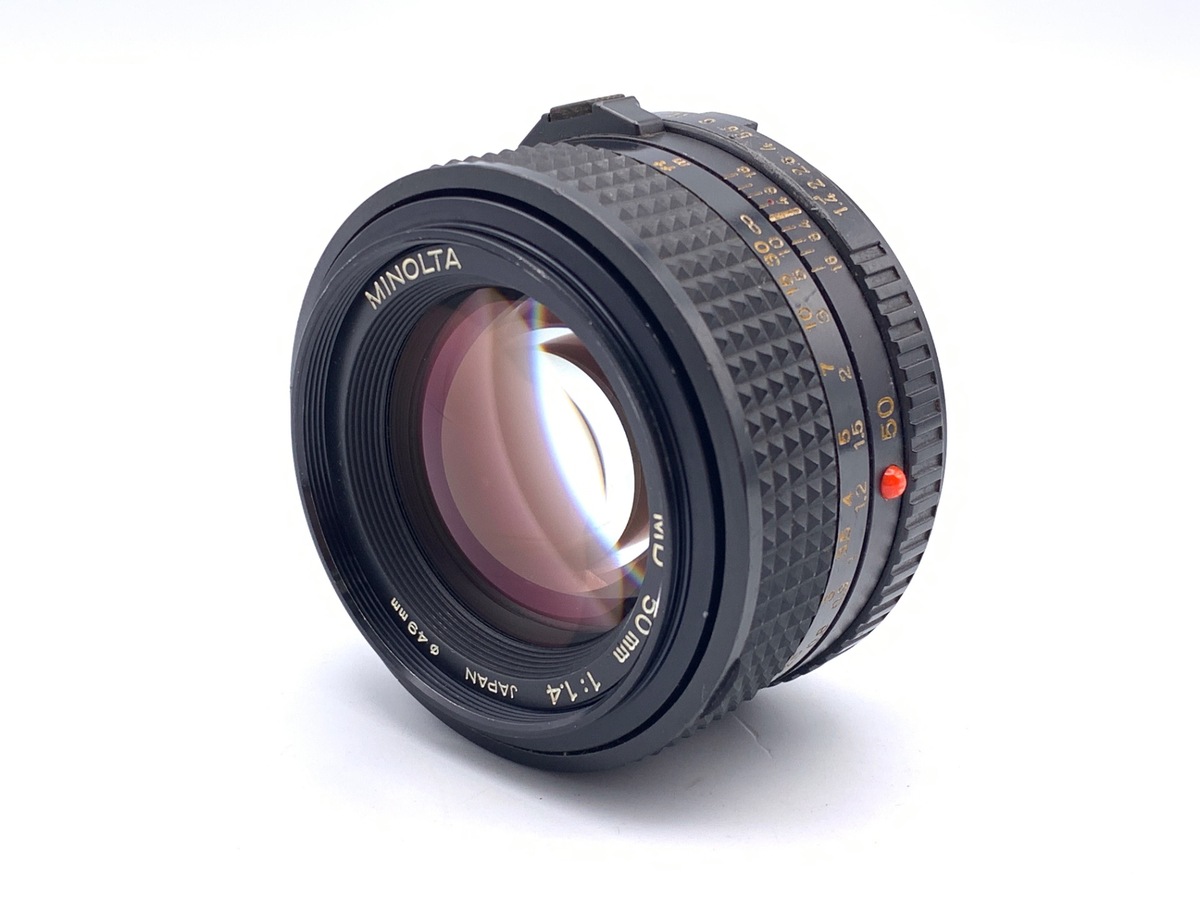 中古】ミノルタ New MD 50mm F1.4｜｜カメラのキタムラネットショップ