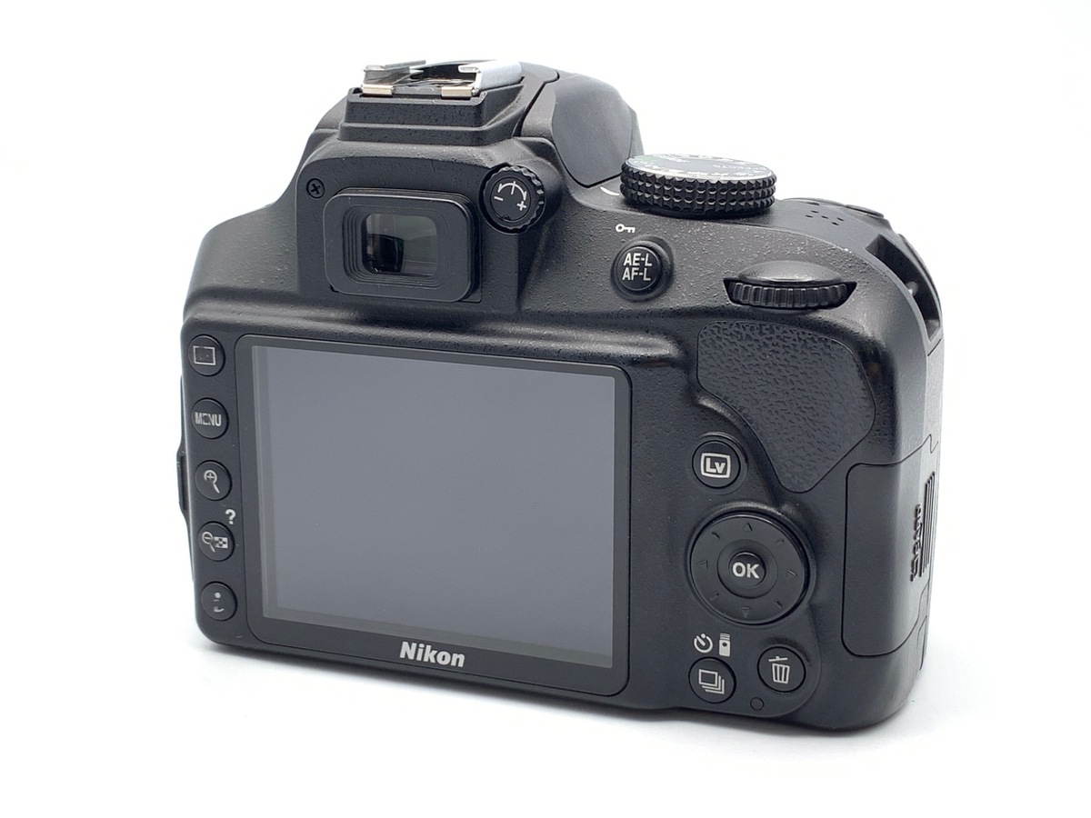 D3400 ボディ ブラック【2416万画素】