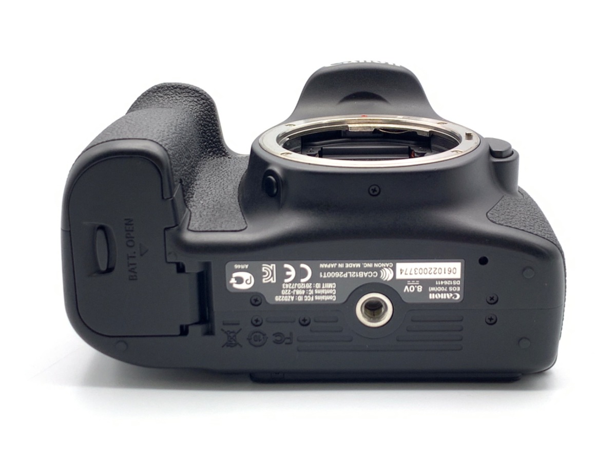 中古】キヤノン EOS 70D ボディ｜｜カメラのキタムラネットショップ