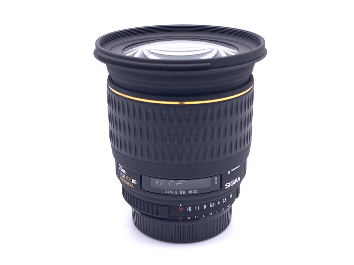 【中古】シグマ 20mm F1.8 EX DG ASPHERICAL RF ニコン用