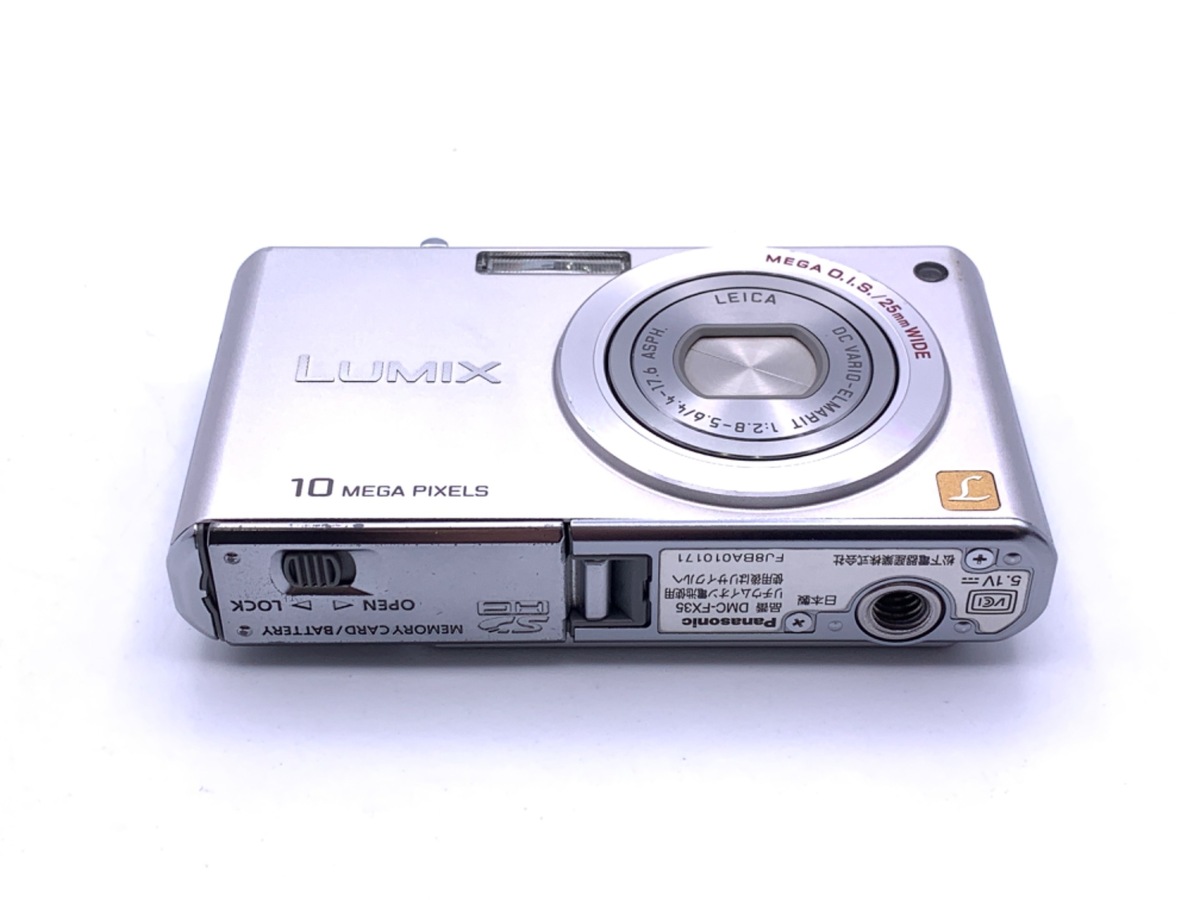 中古：AB(良品)】パナソニック LUMIX DMC-FX35-S プレシャスシルバー