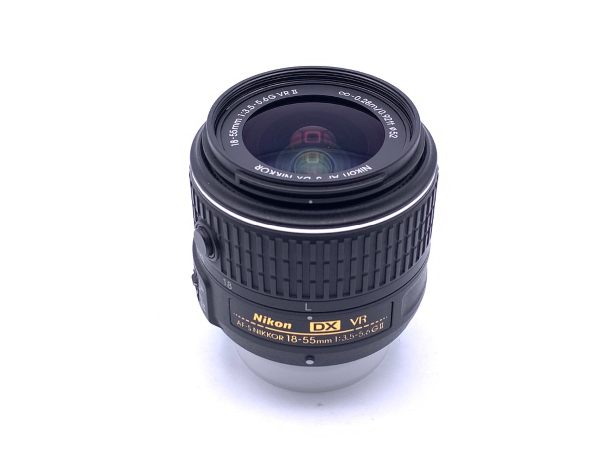 中古：B(並品)】ニコン AF-S DX NIKKOR 18-55mm f/3.5-5.6G VR II 