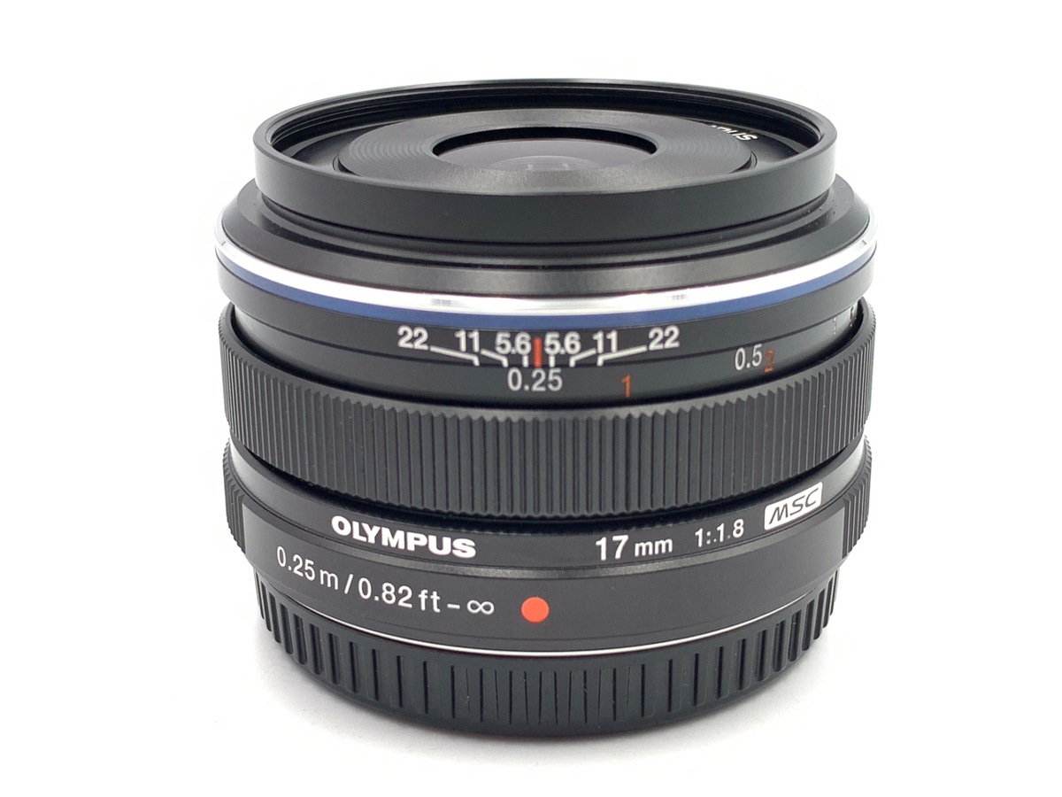 中古】オリンパス M.ZUIKO DIGITAL 17mm F1.8 ブラック 在庫一覧
