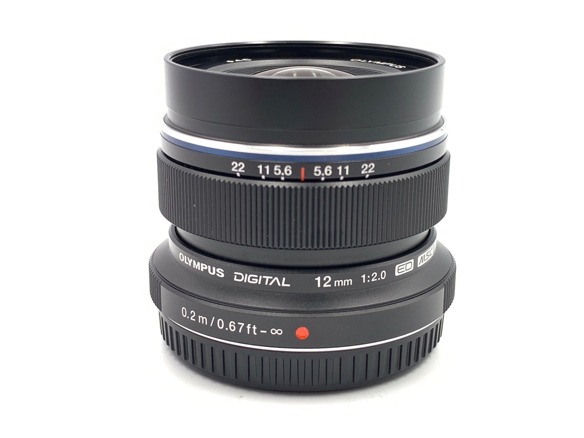 中古】オリンパス M.ZUIKO DIGITAL ED 12mm F2.0 ブラック｜｜カメラの