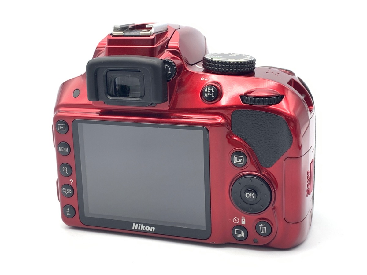 D3300 ボディ レッド【2416万画素】