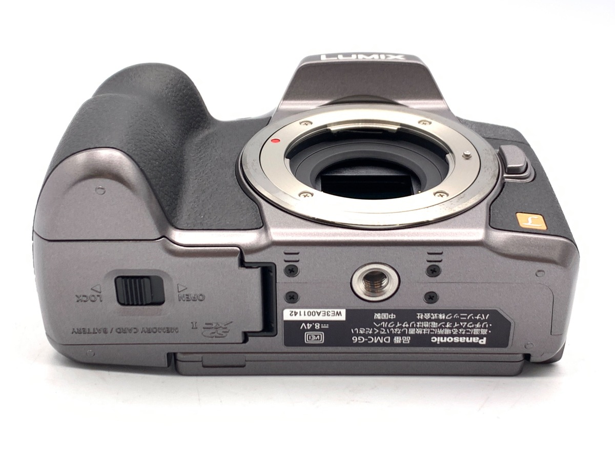 中古】パナソニック LUMIX DMC-G6-S ボディ シルバー｜｜カメラの