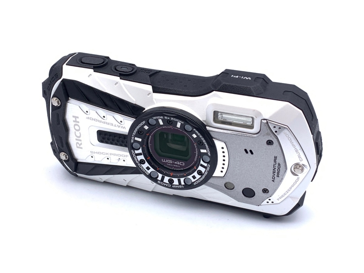 コンパクトデジタルカメラ WG-40W 【中古】RICOH リコー ホワイトエデイシヨン｜ナニワ 4 DIGITAL GR RICOH 中古】(リコー) (ホワイト) デジタルカメラ