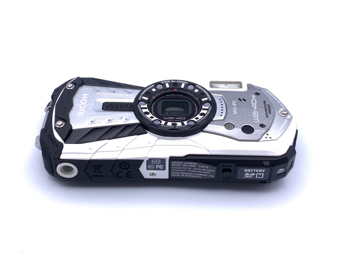 中古：B(並品)】リコー WG-40W ホワイト | 2442530033369